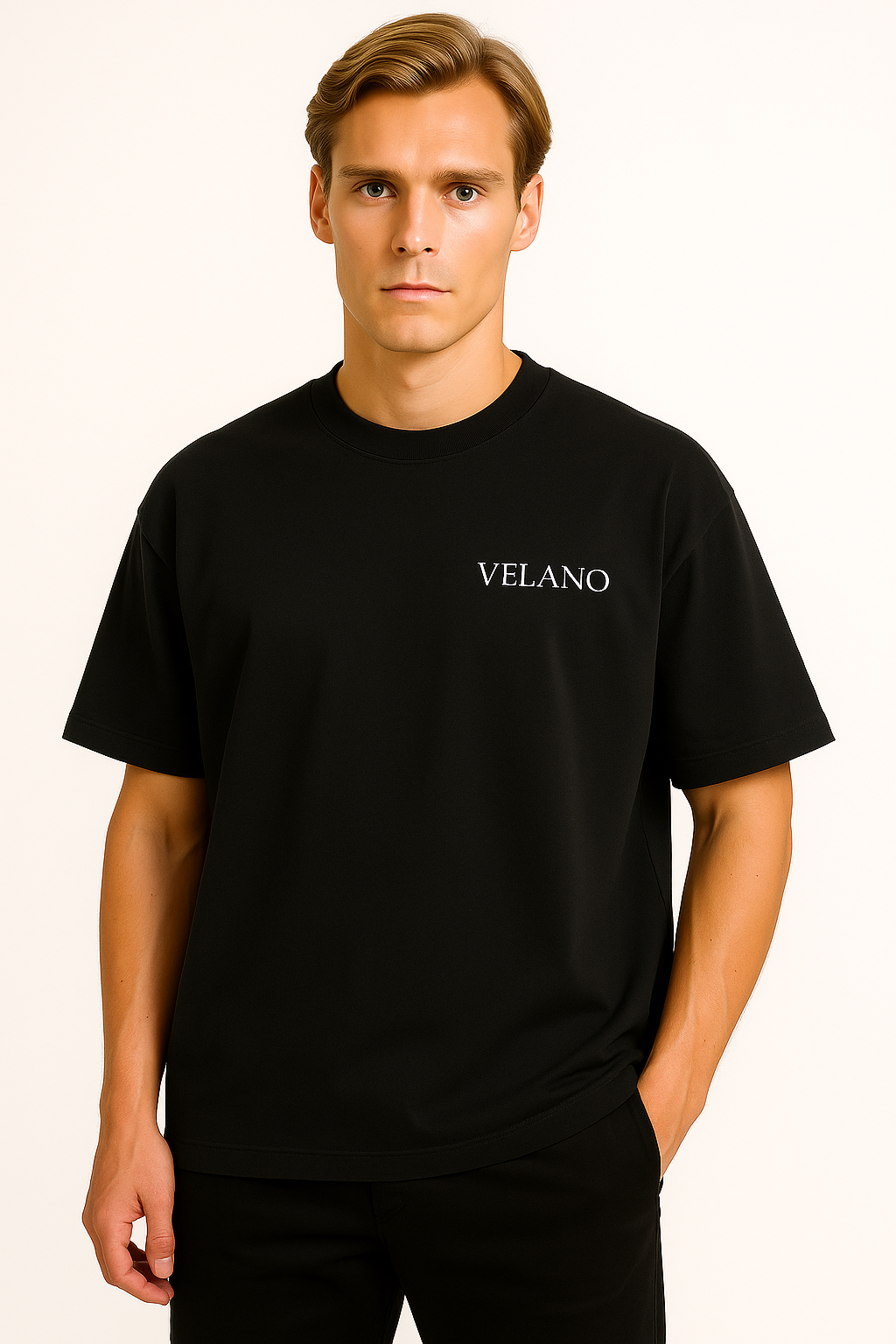 Shift Mode ON - Oversized T-Shirt Black